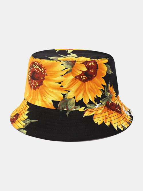 jollytyrantwhispers: Print Pattern Casual Outdoor Visor Bucket Hat Down to $8.99Check out HEREGet al