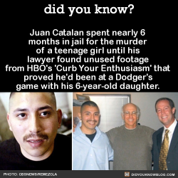 did-you-kno:  Juan Catalan spent nearly 6