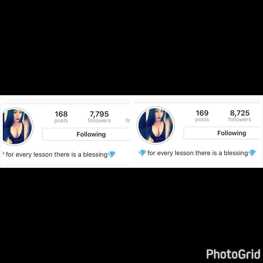 Oh you know just giving people about 1k followers after a shout out within 24 hours