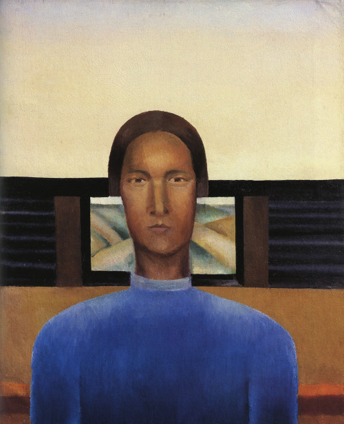 Woman from Pskov and Woman with a Vase by Anna Leporskaya (early 1930′s)