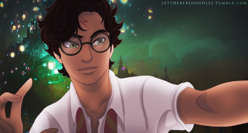 The Boy Who Lived… (( Harry Potter Disney-Fied. :) This image was also heavily inspired by @lilabean