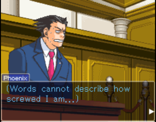2pookyfox666:shslvalkyrie:Welcome to Ace Attorney.Reasons why you should play these games.