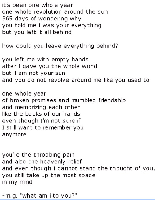 so i miss you kinda a little