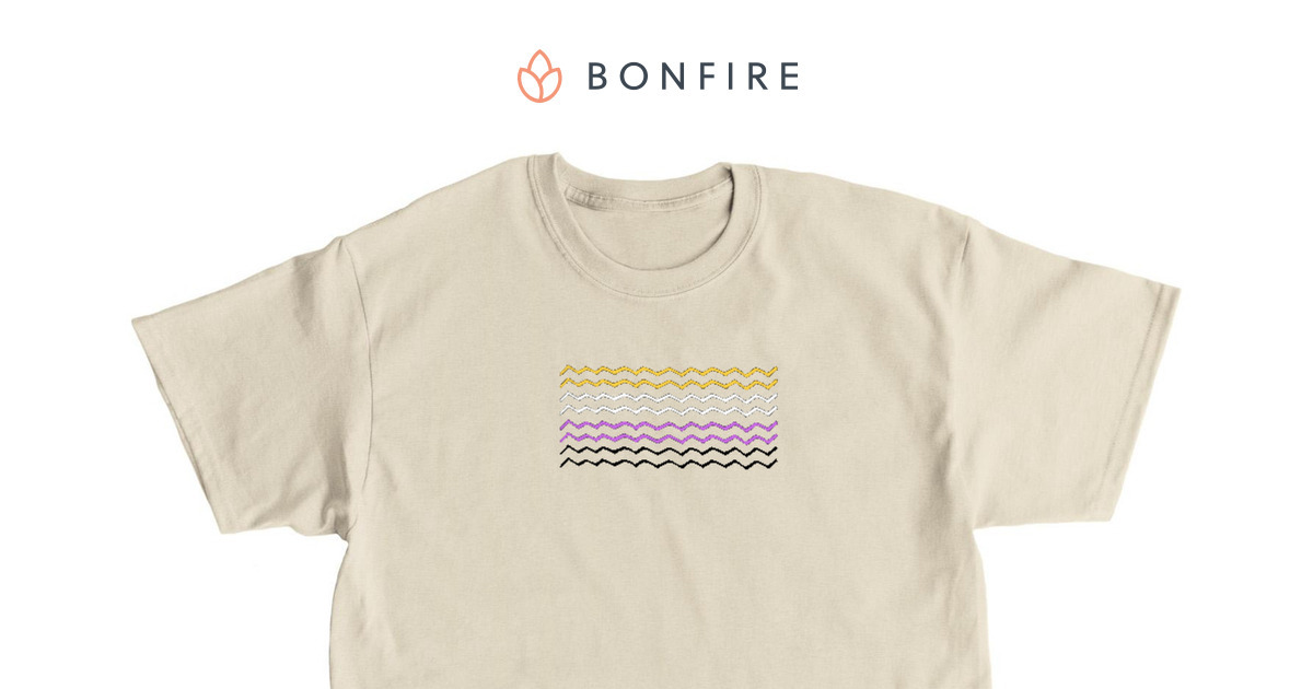 Enby Pride Flag Shirt | Bonfire