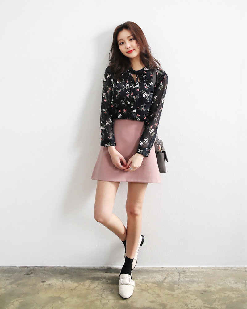 KFashion and KPop — Dane Basic Mini-Skirt