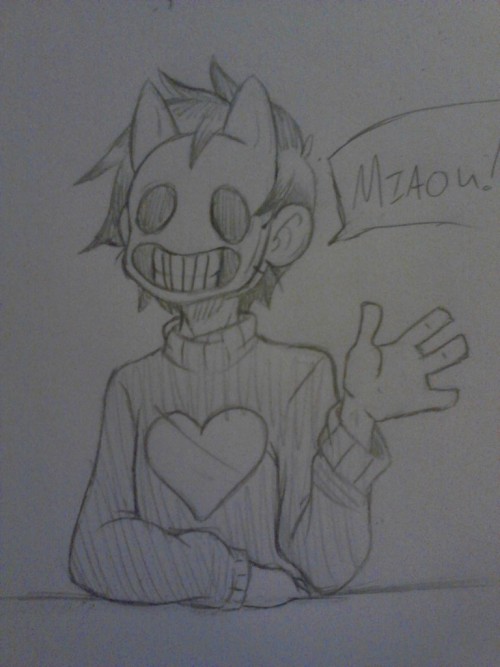 quackingmoron: I drew some Off fanart. Just of Zacharie for now. The second one is of how I felt lik