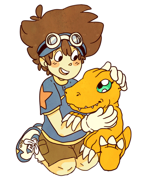 alfronaut:i’ve been watching digimon lately and it’s very cute…..