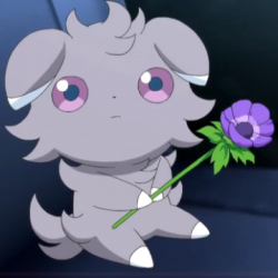ray-badda-bae:  Little Espurr wants to give you a flower Like / Reblog if you accept it💓