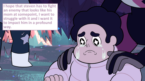 crystalgem-confessions: I hope that Steven has to fight an enemy that looks like his mom at somepoin