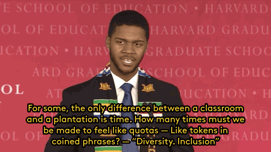 nightxvision:  refinery29:  Watch: This Harvard student just gave one of the greatest
