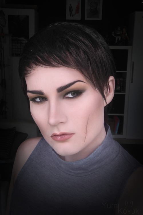 yumikoyuki:And now that all the ten intended Dragon Age makeup tests have been done, here is a set o