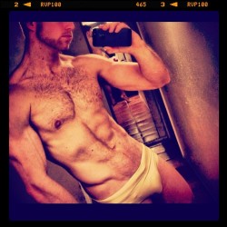 modelwarren:  charliebymz:  FAN PHOTO : Wow! What a pair… April Charlie Boy @modelwarren shows off in his #charliebymz “Gold Square Cut Brief” We can’t believe he cut off that amazing face! #charliefan Now ๔.00 ONLY at www.charliebymz.com 
