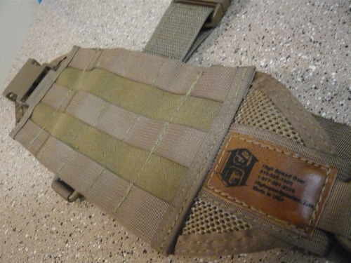 Molle Real Estate/space issues: How I fixed a minor dilemma  I wanted to mount my HSGI Pistol mag po