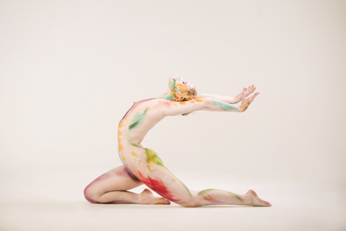 tiffany-helms: Tiffany Helms by CK Marley for Sheeba Magazine Body paint and hair by Bethany Renfro 