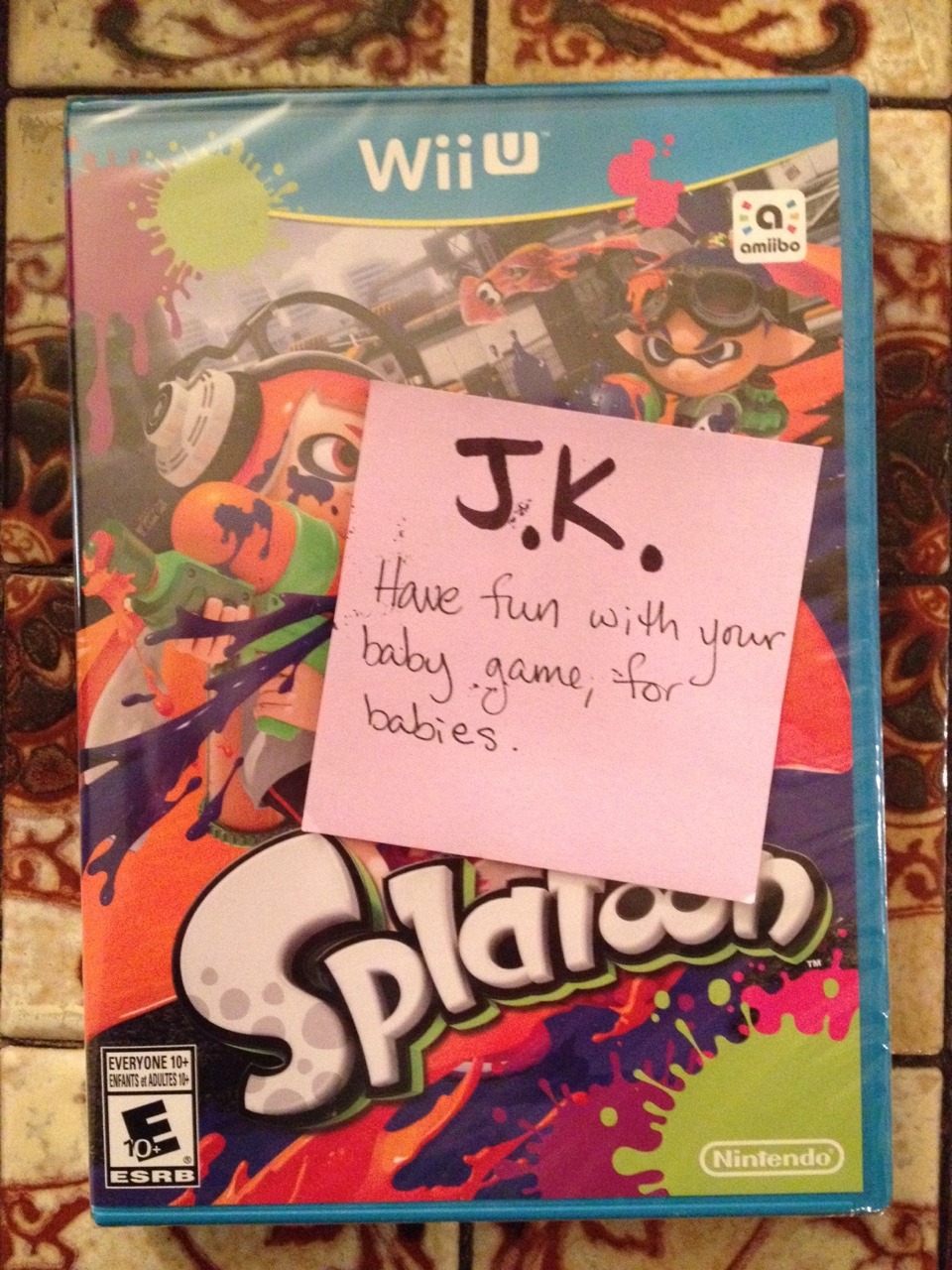 alistaircriesduringsex:  i think my birthday present for my bro was pretty clever,