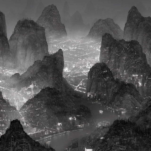theblackballerina:  The Silent City   Dope