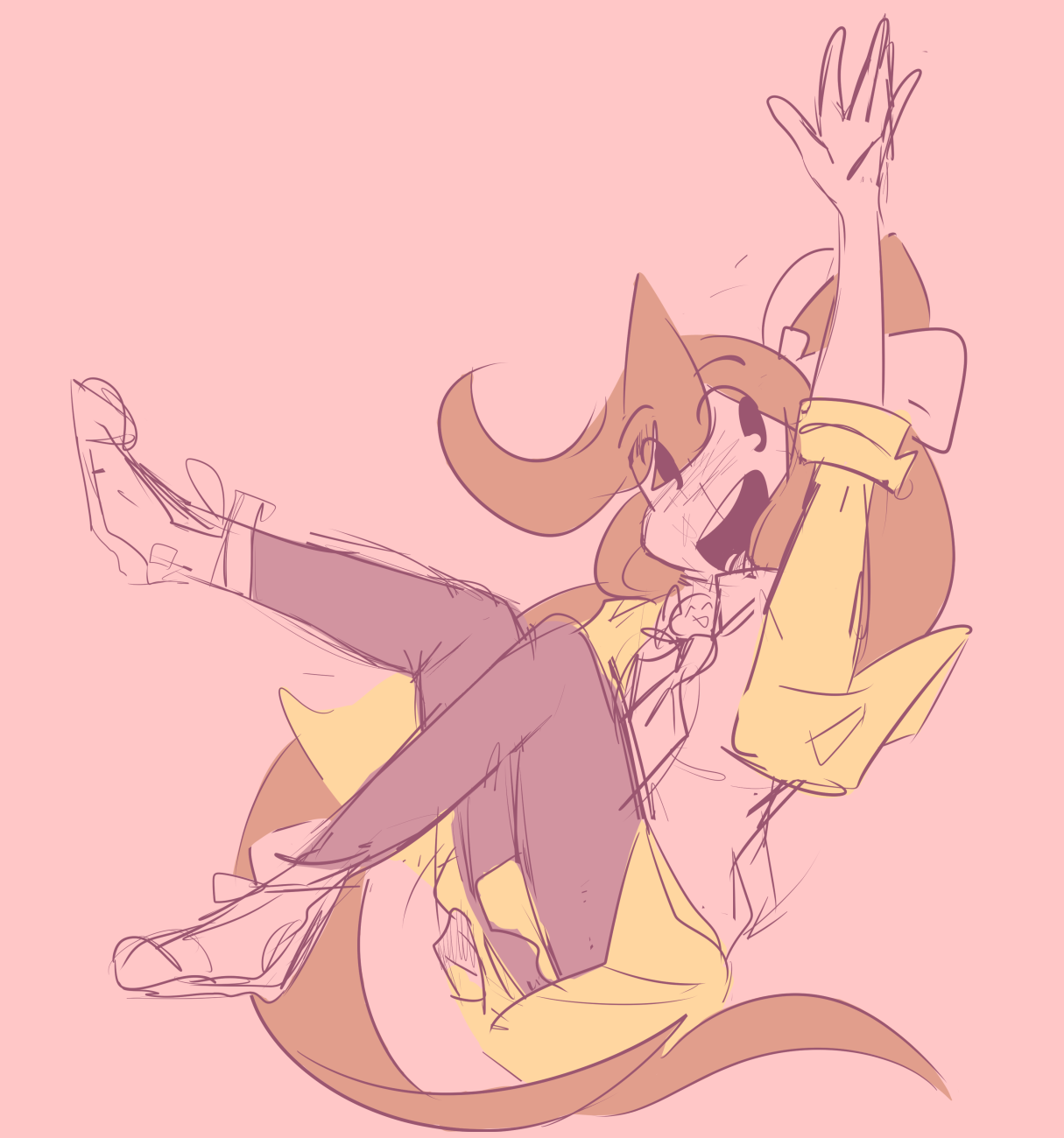 gilliganpantyhose:  I haven’t been drawing a lot of things I can share, sorry!