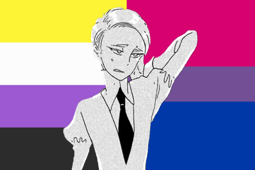 Cairngorm from Houseki No Kuni/Land of the Lustrous is nonbinary and bisexual!(Requested by @shidouc
