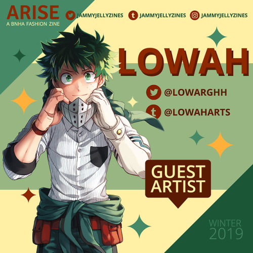 jammyjellyzines:  GUEST ARTIST: LOWAH (Twitter | Tumblr) We are excited to announce another guest: L