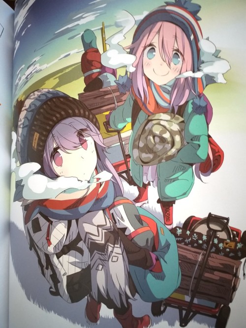 Camp Equipment (Yuru Camp) (part 1)not exactly an artbook, but there are a lot of manga color illust