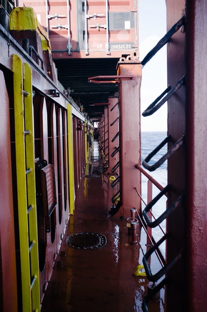 abstractconformity:  A calm day at sea
