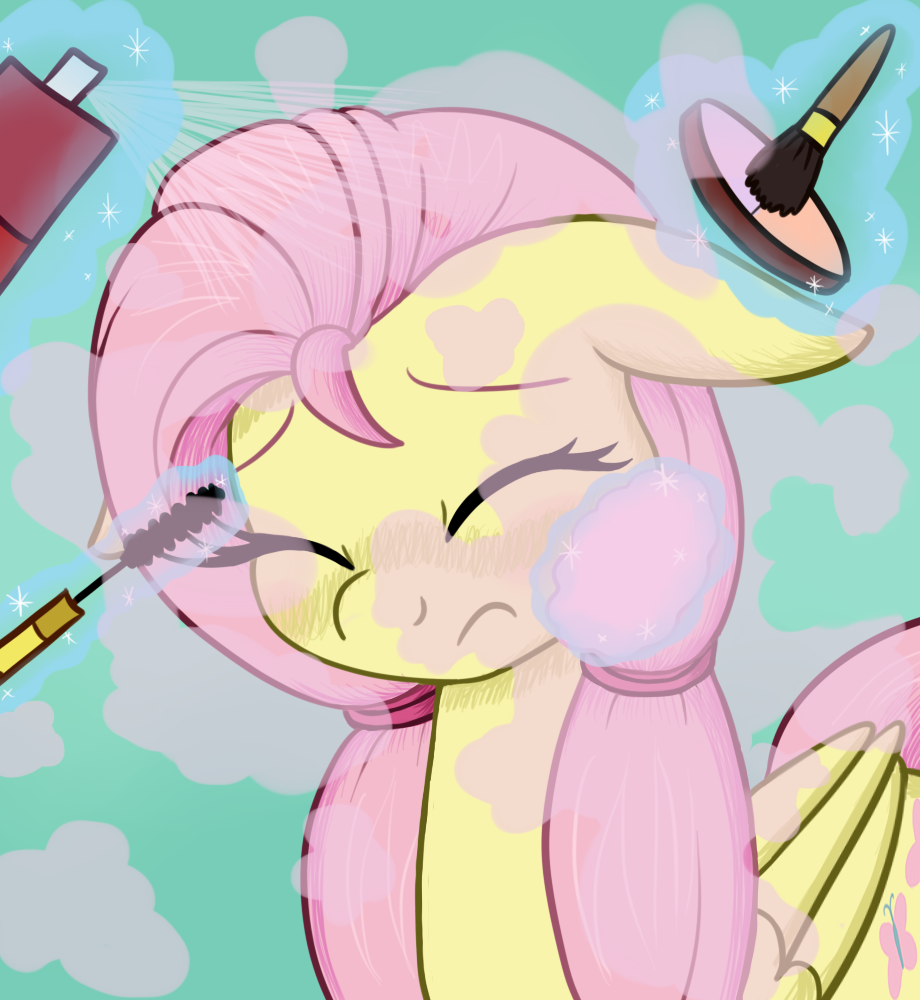 fluttershyanswers:  ..I have no idea..! (( I decided to change the style how I draw