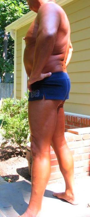 Porn photo Booty shorts with tanned legs. Submitted
