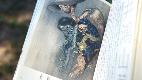 Kappa – Yokai exhibition in JapanThe first yokai Cecile wanted to draw is a Kappa. Since 