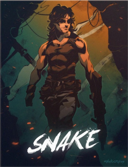 Snake Plissken by mikuloctopus