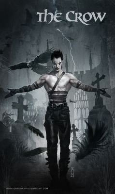 infinity-comics:  The Crow by Admira Wijaya Deviant Art - Blogspot - Facebook   Great drawing