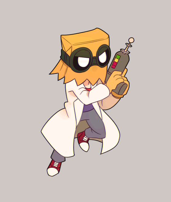 theinsanefruitloop-chan: Chibi Black Hat and Flug &lt;3