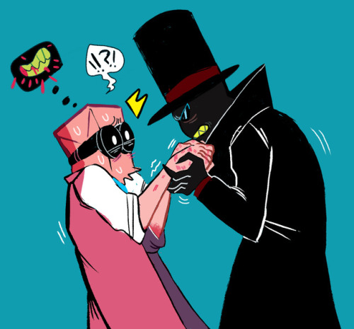aleeinwaves: art trade with @snupp-snoel … their art- @clownsounds !!! GOOD STUFF THERE!!!! haaHA! 