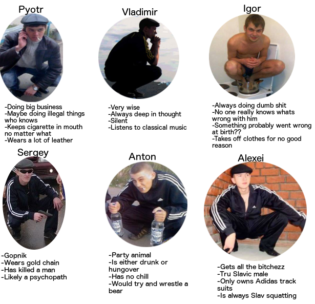 weirdrussians:  Slav squad