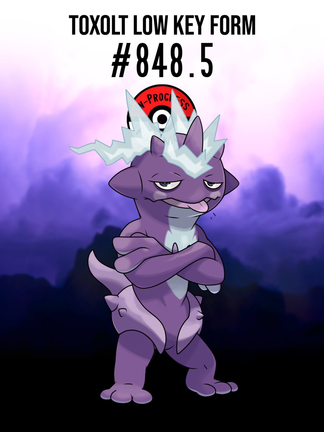 In-Progress Pokemon Evolutions — #848.5 - Though Toxel are not very  physically