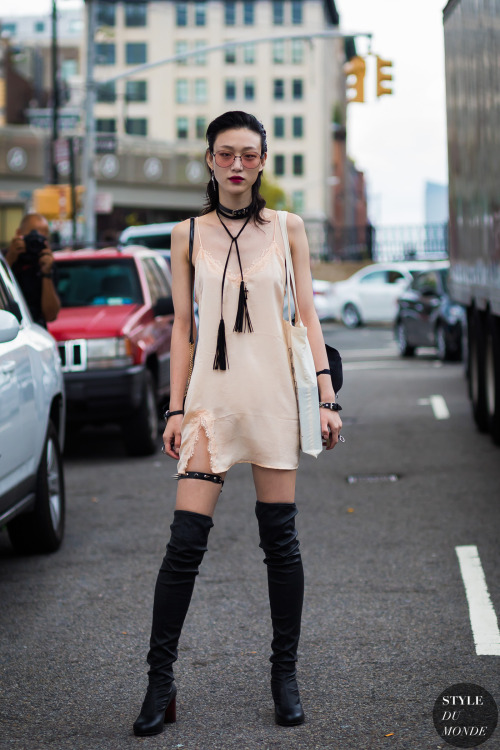 desayunoconabejas: New York SS 2017 Street Style: Sora Choi