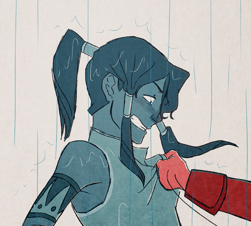 daffyloins:  Valentine’s Day is close so I wanted to contribute! Have some qt Korrasami <3 