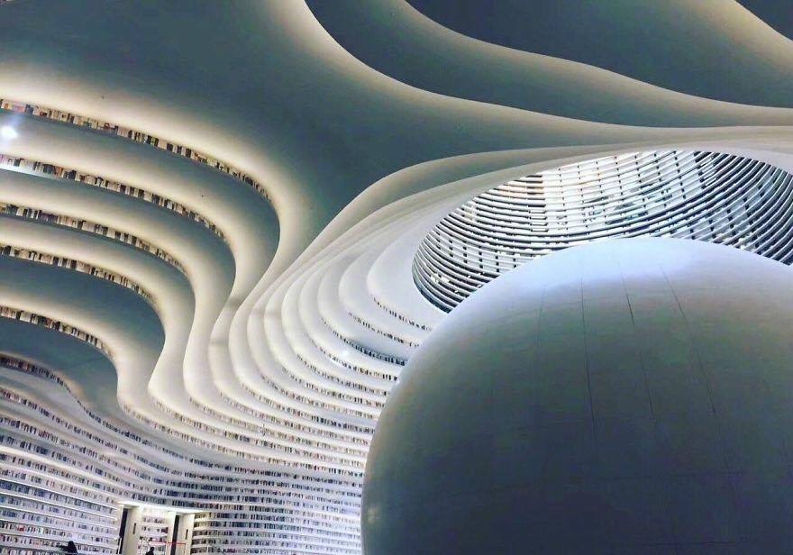 brookbooh: World’s Coolest Library in China With 1.2 Million Books, And Its Interior