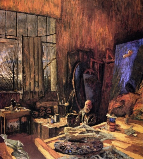 The Painter K.-X. Roussel in his L'Etang-la-Ville Studio (final version) (1934-1937). Édouard