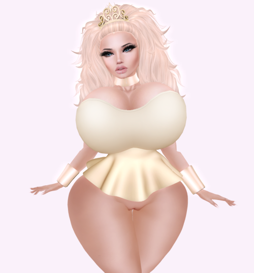 XXX ditzydollydaydream:  My Golden Princess outfit photo