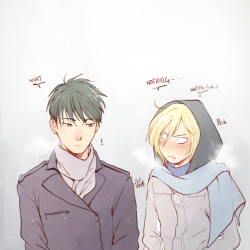 natsubutart:  that day otabek was super late