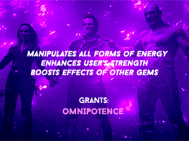 brolinjosh:    Before creation itself, there were six singularities. Then the universe exploded into existence, and the remnants of these systems were forged into concentrated ingots… Infinity Stones.  