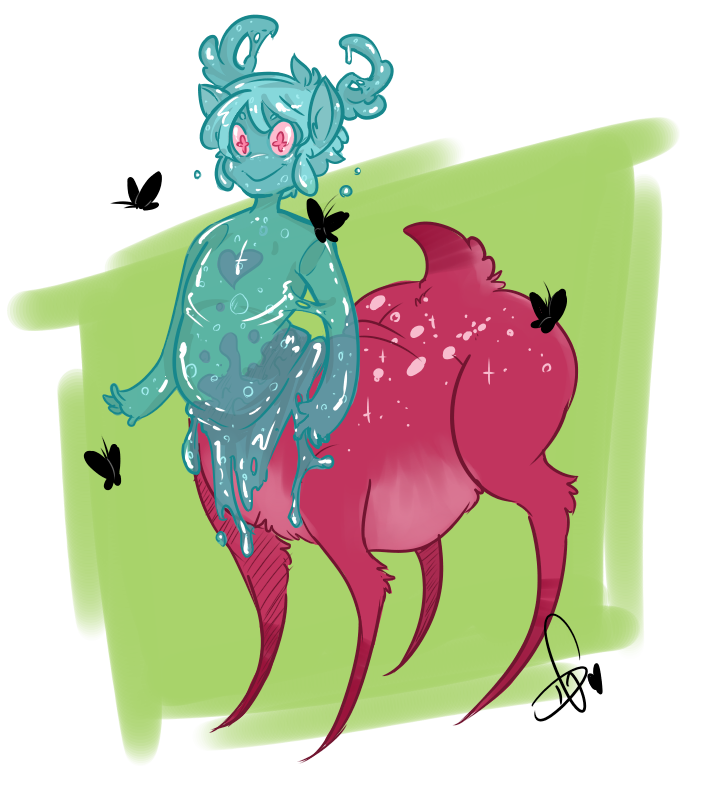 squidbiscuit:  Look who it is~ Just a Jellolope pic to make sure I still know how