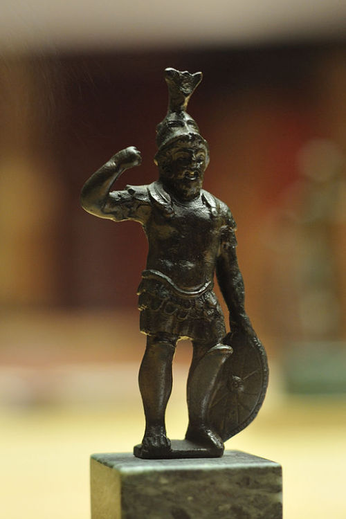 Mars, copper alloy statue from theGallo-Roman era, discovered in Neuvy-en-Sullias in 1861 and exhibi