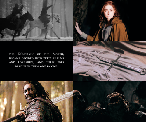 taurielsilvan:lotr + the rangers of the northAnd it came to pass after the days of Eärendur, th