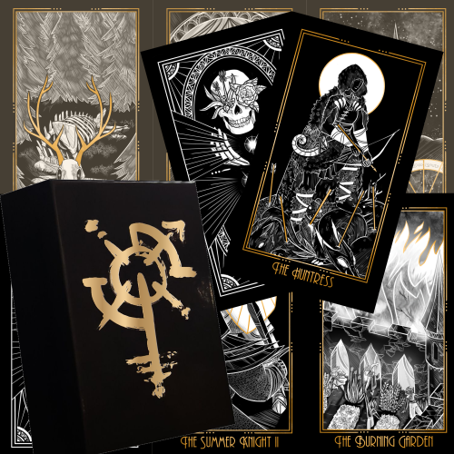 publishinggoblin:We are now open to take late pledges and pre-orders for the Normal Tarot, Gold and 