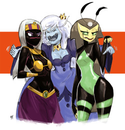 redandblacktac:  queens 