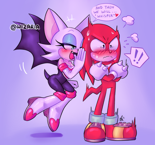 Rouge please! Knuckles is too pure for this.