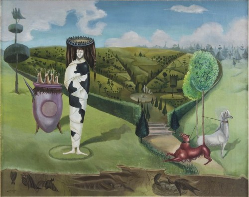 Green Tea, Leonora Carrington, 1942, MoMA: Painting and SculpturePurchaseSize: 24 × 30" (61 × 7