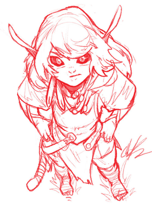 rkdvanguard: Goblin druid is disappointed in her party, the viewer, and ESPECIALLY the artist :V