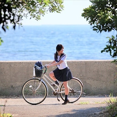 #portrait #photograph #photoshoot #japanese #japaneseview #schooluniform #girl #summer #架空荘 #kakuuso